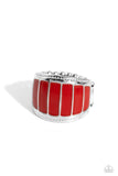 Paparazzi SWATCH Your Step - Red Ring