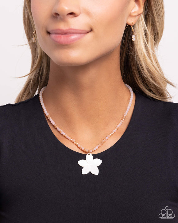 Paparazzi Handcrafted Hawaiian - Pink Necklace