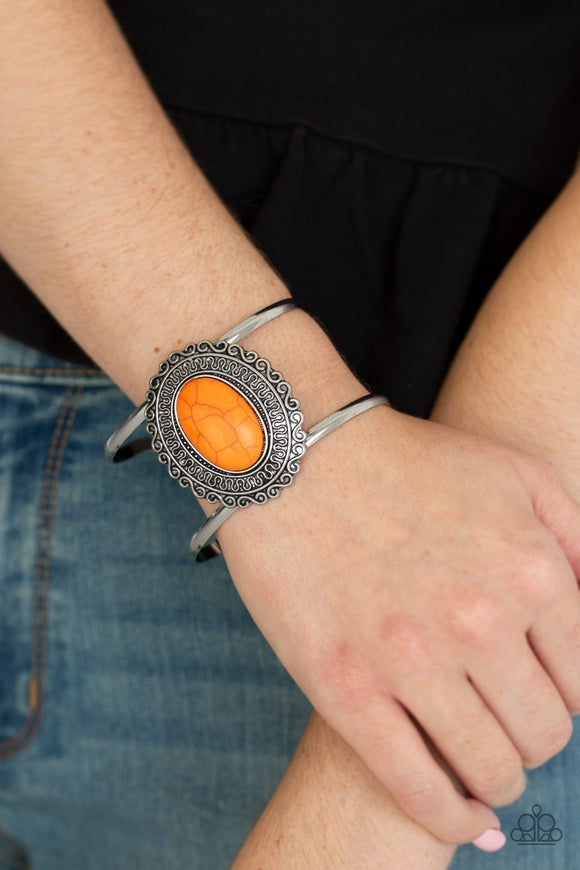 Paparazzi Extra EMPRESS-ive - Orange Bracelet