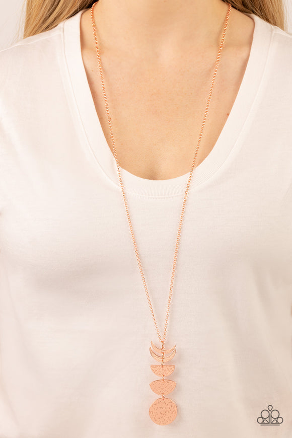 Paparazzi Phase Out - Copper Necklace