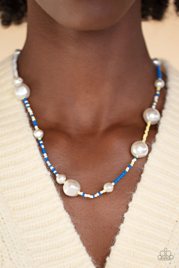 Paparazzi Modern Marina - Blue Necklace
