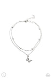 Paparazzi Fly Me To The Beach - Silver Anklet