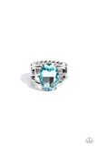 Paparazzi Prismatically Pronged - Blue Ring