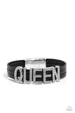 Paparazzi Queen of My Life - Black Bracelet
