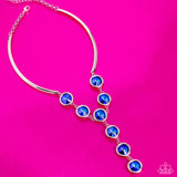 Paparazzi Cheers to Confidence - Blue Necklace