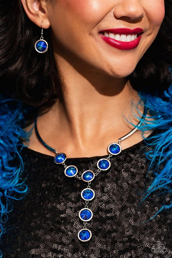 Paparazzi Cheers to Confidence - Blue Necklace