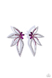 Paparazzi Twinkling Tulip - Pink Earring