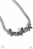 Paparazzi Aerial Ambition - Silver Necklace