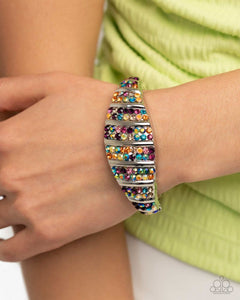 Paparazzi Refined Report - Multi Bracelet