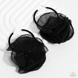 Paparazzi Passionate Promenade - Black Earrings