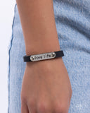 Paparazzi Love Life - Black Bracelet