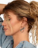 Paparazzi Howdy Hoedown - White Earrings