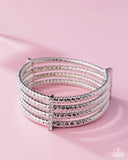 Paparazzi Teeming with Taste - White Bracelet