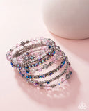 Paparazzi Sizzling Stack - Multi Bracelet