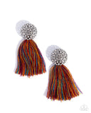 Paparazzi Yarn Yearbook - Multi Earring