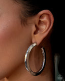 Paparazzi Sleek Spotlight - Silver Earring