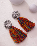 Paparazzi Yarn Yearbook - Multi Earring