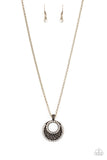 Paparazzi Net Worth - Brass Necklace