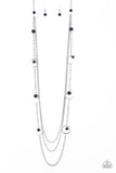 Paparazzi Collectively Carefree - Blue Necklace