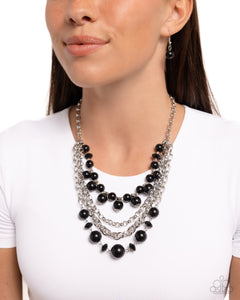 Paparazzi Rockin Rockette - Black Necklace