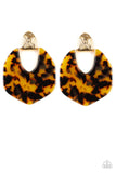 Paparazzi My Animal Spirit - Gold Earring