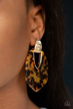 Paparazzi My Animal Spirit - Gold Earring