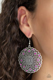 Paparazzi Mandala Mandalay - Pink Earring