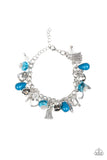 Paparazzi Charmingly Romantic - Blue Bracelet