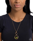 Paparazzi Debutante Delight - Green Necklace
