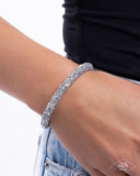 Paparazzi Roll Out The Glitz - Silver Bracelet