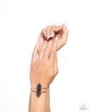 Paparazzi Fairytale Flowerbeds - Brown Bracelet