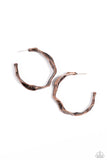 Paparazzi Coveted Curves - Copper Earring