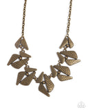 Paparazzi Extra Expedition - Brass Necklace