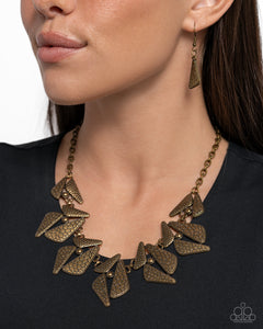 Paparazzi Extra Expedition - Brass Necklace