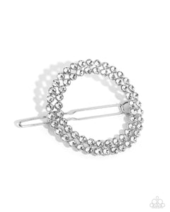 Paparazzi Inner CIRCLET - White Hair Clip