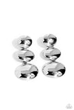 Paparazzi Futuristic Fantasy - Silver Earring