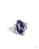 Paparazzi Enlightened Elegance - Blue Ring