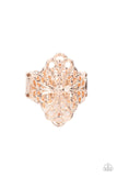 Paparazzi Victorian Vanity - Rose Gold Ring