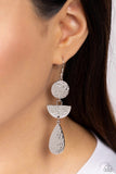 Paparazzi Artisanal Allure - Silver Earring