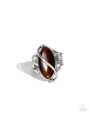 Paparazzi Enlightened Elegance - Brown Ring