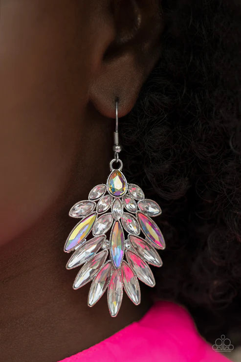 Paparazzi COSMIC-politan - Multi Earrings