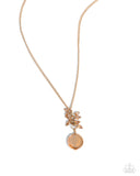 Paparazzi Clustered Candescence - Gold Necklace