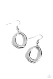 Paparazzi Asymmetrically Artisan - Silver Earring