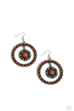 Paparazzi Saguaro Sanctuary - Brown Earring