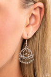 Paparazzi Persian Persuasion - Silver Earring