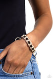 Paparazzi Climb Aboard - Brown Bracelet