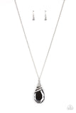 Paparazzi Demandingly Diva - Silver Necklace