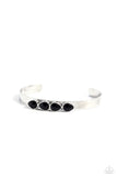 Paparazzi Prismatically Petite - Black Bracelet