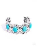 Paparazzi Sandstone Serenade - Blue Bracelet