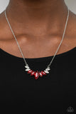 Paparazzi One Empire at a Time - Red Necklace